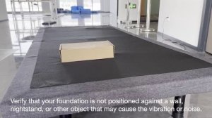 Excessive massage motor noise