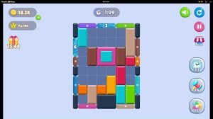 Block Jam или Color Block Jam прохождение Уровень 186