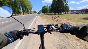 Первый дальняк на электрофэтбайке Wenbo F10