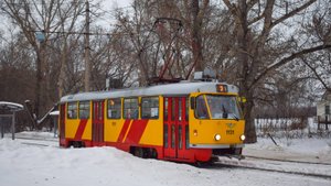 Трамвай Tatra T3SU КВР Барнаул-1131