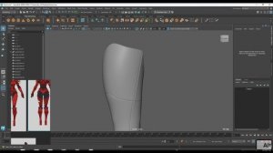 1. Upper Leg Armor Modelling