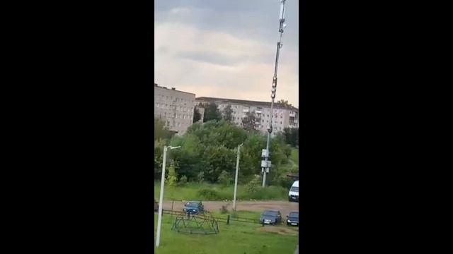 Прилёты БПЛА по химическому заводу в Краснозаводске,Московская область.