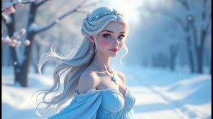 Снегурочка. (кавер) Текст-С.Баенков. Музыка, вокал-ИИ.