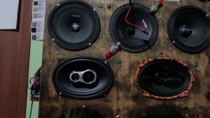 Трёхполосные овальные динамики Oris Electronics Jab JB-693Q
