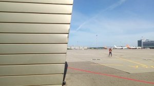 Поездка на рейсовом автобусе. Аэропорт Внуково - Самолёт.