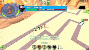 Delvir😮С КАЖДОЙ ПОБЕДОЙ мои ЮНИТЫ УЛУЧШАЮТСЯ в Toilet Tower Defenese   Roblox