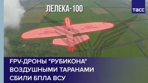 FPV-дроны "Рубикона" воздушными таранами сбили БПЛА ВСУ