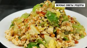 Рецепт очень вкусного ужина для всей семьи, лучше голубцов в сто раз!