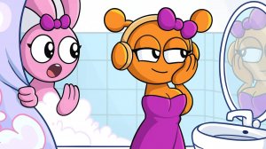 Спрунки, но это девочки! Орен, Пинки Бот, Мистер Компьютер 🤖👧 | СПРУНКИ мультик