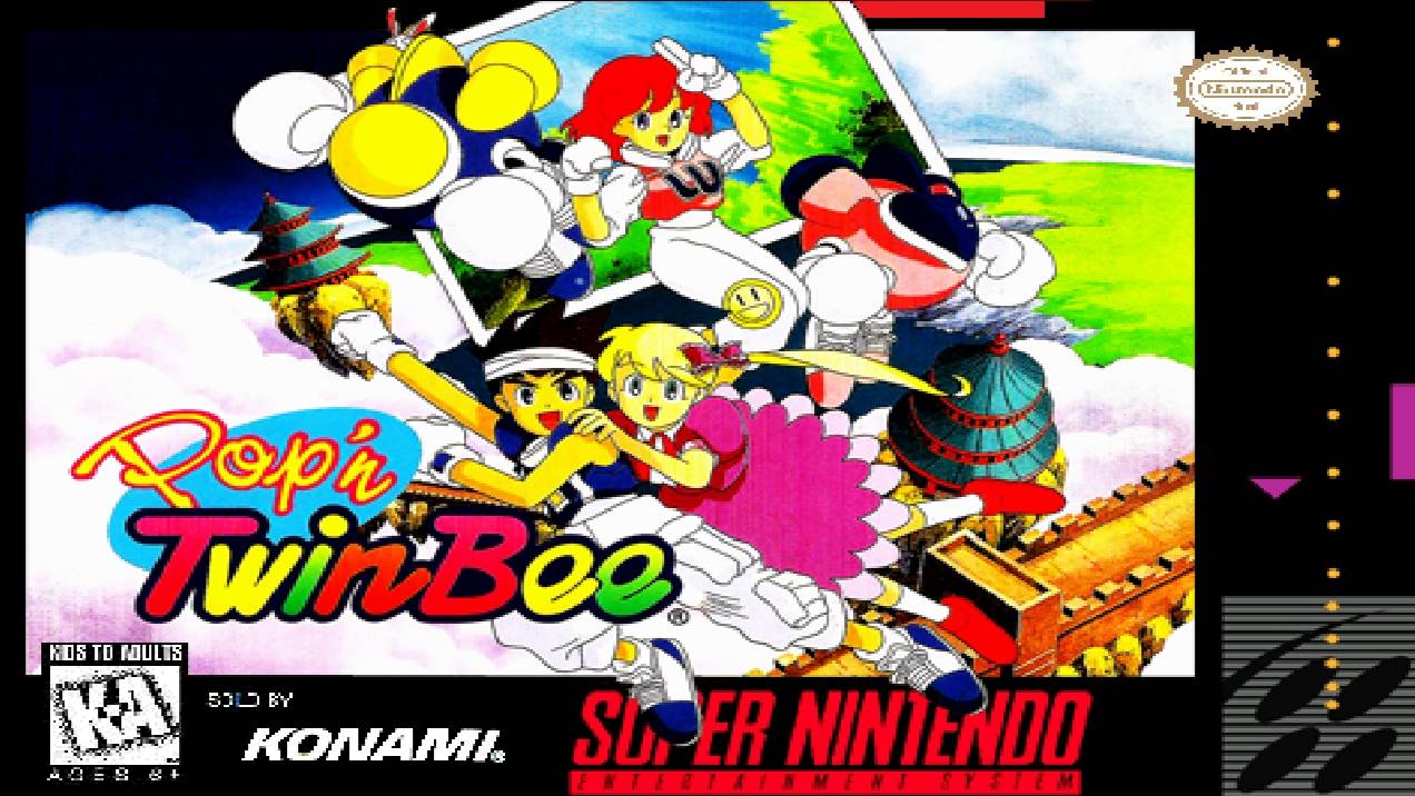 Pop'n TwinBee (SNES) Полное прохождение