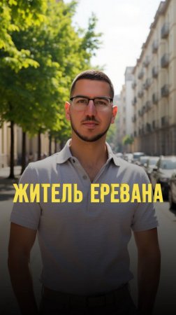Житель Еревана
