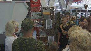 В Серпухове открылась фотовыставка работ участника СВО