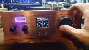 Радио-76М2, доделал морду лица и установил некоторые узлы схемы в корпус