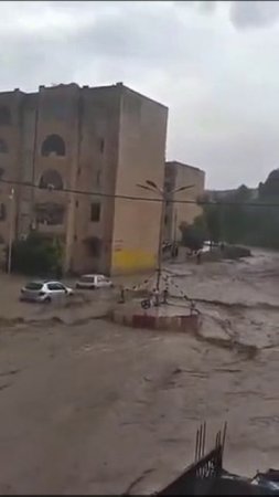 Наводнение в Уэд-Зенати (Гельма, Алжир, 7.07.2025)