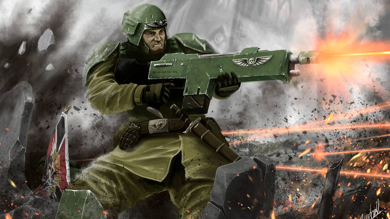 История Warhammer 40k Имперская Гвардия