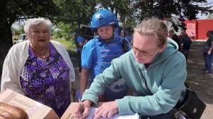 Активисты Югры доставили гумпомощь в один из прифронтовых поселков ДНР