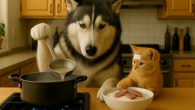 Мама кошка и котёнок спасают капибару от индейцев смотреть онлайн