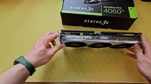 Видеокарта без изысков: Обзор MSI VENTUS 4060 Ti