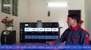Lắp tivi xiaomi A 43 inches cho khách hàng tại thôn Nguyệt Áng 3, xã Thái Sơn, huyện An Lão