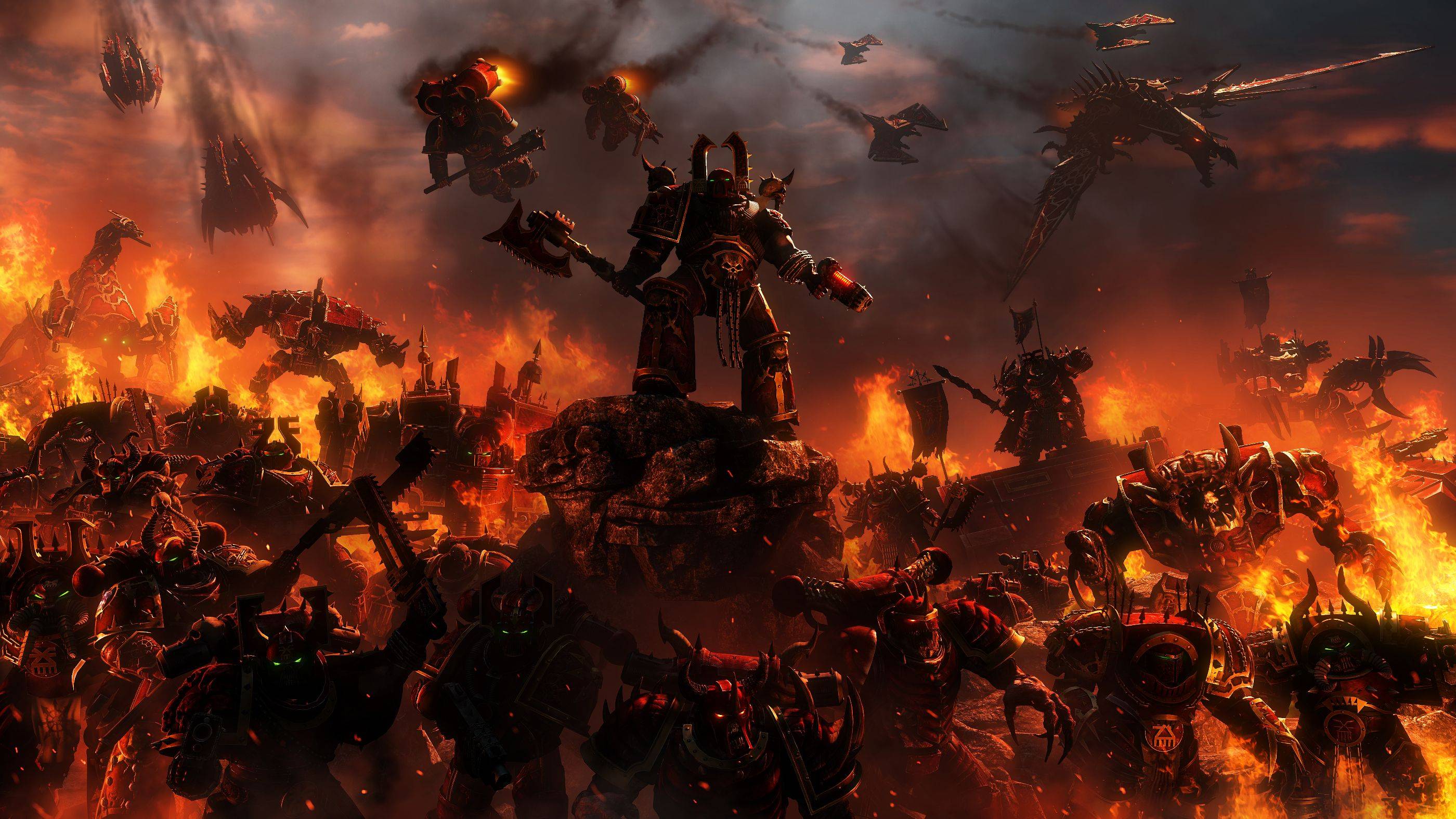 История Warhammer 40k ХАОС
