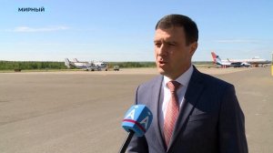 Уникальный самолёт-лаборатория три дня работал в небе Мирного и Ленска