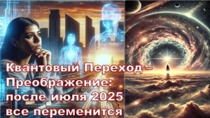 Квантовый Переход - Преображение: после июля 2025 года всё кардинально переменится