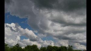 Образование туч. Двухчасовой таймлапс