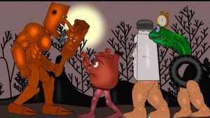 Tung Tung Tung Tung Sanur VS Boneca Ambalabu, TaTATA Sanur. Italian brainrot Animation