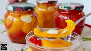 МАРИНОВАННЫЕ ПЕРЦЫ на зиму! Заготовка на зиму! Перцы на зиму консервация! Вкусные перцы на зиму!
