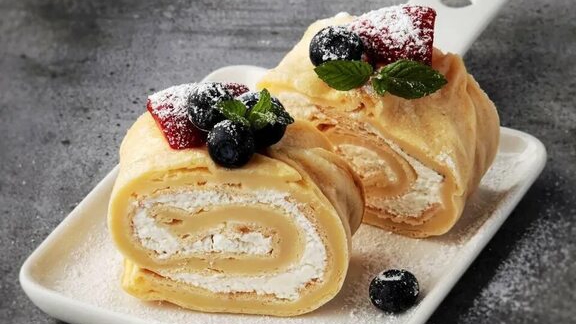 Нашумевший Финский БЛИН...🥞🍓😋    Рецепт в описании ✍️