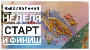 Продвижения за неделю |  СТАРТ и ФИНИШ | Вышивка крестом