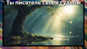 Ты писатель своей судьбы