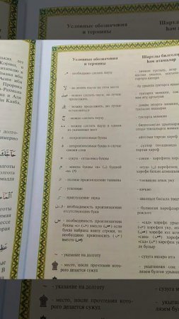 условное обозначения и термины