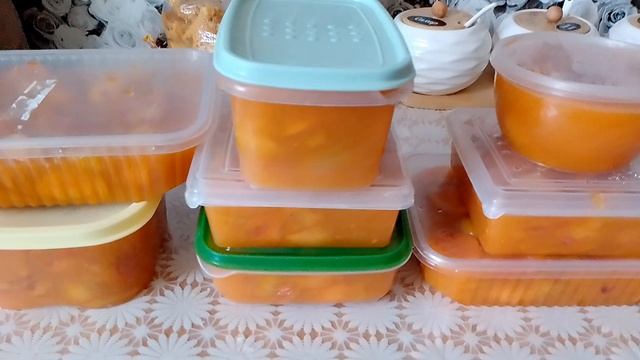 выкопала  чеснок/ свежие абрикосы в зиму// жизнь в деревне//