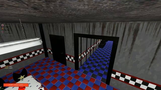АНИМАТРОНИКИ ПУГАЮТ ОХРАННИКА FNAF COOP ► Garry s Mod