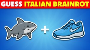 Можете ли вы угадать итальянских животных Brainrot по эмодзи? Викторина Brainrot