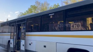 Автобус ЛиАЗ-5250 ”ВОЯЖ” следует по маршруту 470 ”м. Котельники - Областная Больница”