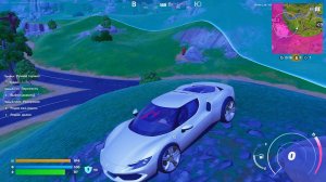 Тест драйв и осмотр - Ferrari 296 GTB в игре Fortnite