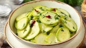 Маринованные кабачки.