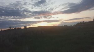 Раннее утро на Аркаиме