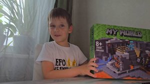 Обзор на LEGO Лего My World Крепость края! No. 23020! 21124 | Евген Про