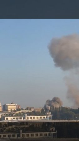 🇺🇦🔥Кадры атаки "Гераней" на объекты противника в Харькове 7 июля 2025 года.