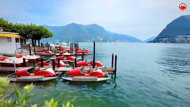 🇨🇭 Летняя прогулка по Лугано Швейцария - Самому очаровательному Швейцарскому Городу