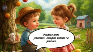 Опасные родительские фразы и убеждения .