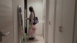 жизнь Нами Вечерняя рутина выходного дня с небольшим угощением  Solo Living in Japan VLOG