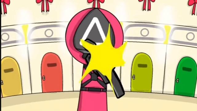 Спрунки и игра в кальмара. Анимация смотреть онлайн