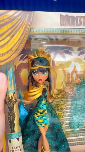 Распаковка царственных мумий  Mummy Majesties — Клео и Нефера вернулись! #monsterhigh #монстерхай