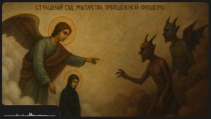 Страшный суд. Мытарства Преподобной Феодоры