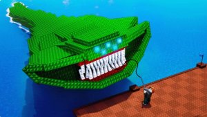 roblox фиш. выловил большую медузу 180кг