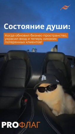 Состояние души: Когда обновил бизнес-пространство, украсил вход и теперь никаких потерянных клиентов